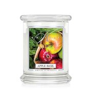 Kringle Candle Αρωματικό κερί μήλου βασιλικού μεσαίου μεγέθους 2-φιτίλι (411 g)