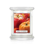Kringle Candle Κερί μήλου με αρωματικό κολοκύθα μεσαίο 2-φιτίλι (411 g)