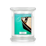 Kringle Candle Aqua αρωματικό κερί μεσαίου μεγέθους 2-φιτίλι (411 g)