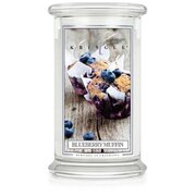 Kringle Candle Blueberry Muffin μεγάλο αρωματικό κερί 2 φυτιλιών (624 g)