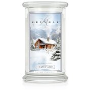 Κερί Kringle COZY CABIN μεγάλο αρωματικό κερί 2 φυτιλιών (624 g)