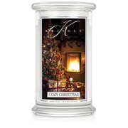 Κερί Kringle COZY CHRISTMAS μεγάλο αρωματικό κερί 2 φυτιλιών (624 g)