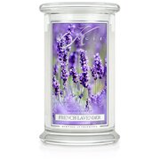 Kringle Candle Γαλλική λεβάντα μεγάλο αρωματικό κερί 2 φυτιλιών (624 g)