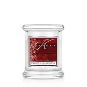 Kringle Candle Frosted Mahogany αρωματικό κερί μίνι 1-φιτίλι (127 g)