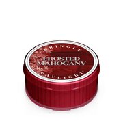 Αρωματικό κερί Kringle Candle Frosted Mahogany (35 g)