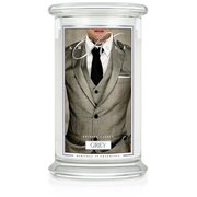 Kringle Candle Grey μεγάλο αρωματικό κερί με 2 φυτίλια (624 g)