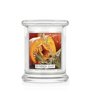Αρωματικό κερί Kringle Candle Pumpkin Sage μικρό 1-φιτίλι (240 g)