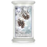 Kringle Candle Winter Wonderland μεγάλο αρωματικό κερί 2 φυτιλιών (624 g)