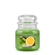 Country Candle Αρωματικό κερί με εσπεριδοειδή και φασκόμηλο μεσαίο 2-φιτίλι (453 g)