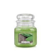 Country Candle Αρωματικό κερί Sage & Cedar μεσαίο 2-φιτίλι (453 g)
