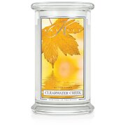 Kringle Candle Clearwater Creek μεγάλο αρωματικό κερί 2 φυτιλιών (624 g)
