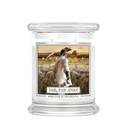 Kringle Candle Far, Far Away μεσαίο αρωματικό κερί 2 φυτιλιών (411 g)
