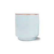 Paddywax GLOW SKY BLUE SEA SALT & PLUMERIA Αρωματικό κερί 3 φυτιλιών με χάλκινο καπάκι (17oz / 482g)