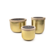 Αρωματικό κερί Paddywax FOUNDRY VERBENA & PATCOULI σε μεταλλική συσκευασία (18oz / 510g)