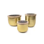 Αρωματικό κερί Paddywax FOUNDRY VERBENA & PATCOULI σε μεταλλική συσκευασία (18oz / 510g)