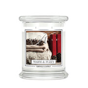 Kringle Candle Warm & Fuzzy αρωματικό κερί μεσαίου μεγέθους 2-φιτίλι (411 g)