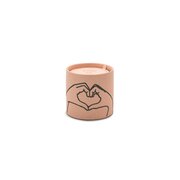 Αρωματικό κερί Paddywax IMPRESSIONS DUSTY ROZ "HEART" ΤΟΥΝΑΚΟΥ & ΒΑΝΙΛΙΑΣ (5,75oz / 163g)