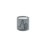 Αρωματικό κερί Paddywax IMPRESSIONS ΜΠΛΕ "THUMBS UP" ΦΥΛΛΟ ΜΕΝΤΑΣ & ΚΑΡΔΑΜΟ (5,75oz / 163g)