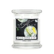 Kringle Candle Black Pepper Gin Αρωματικό κερί μεσαίου μεγέθους 2-φιτίλι (411 g)