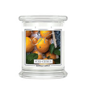 Kringle Candle Iced Citrus αρωματικό κερί μεσαίου μεγέθους 2-φιτίλι (411 g)