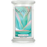 Kringle Candle Agave Pastel μεγάλο αρωματικό κερί με 2 φυτίλια (624 g)