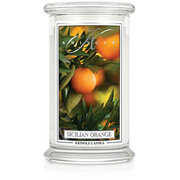 Kringle Candle Σικελικό Πορτοκάλι μεγάλο αρωματικό κερί 2 φυτιλιών (624 g)