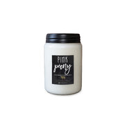 MILKHOUSE CANDLE Αρωματικό κερί ροζ παιώνιας Farmhouse Jar (737 g)