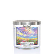 Kringle Candle TUMBLER Beautiful Day αρωματικό κερί 3 φυτιλιών 411 γρ.