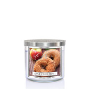 Kringle Candle TUMBLER Αρωματικό κερί Apple Cider Donut με 3 φυτίλια 411g