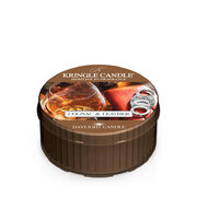 Αρωματικό κερί Kringle Candle Cognac & Leather (42 g)