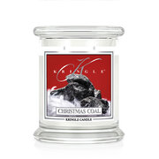 Kringle Candle Χριστουγεννιάτικο κερί με αρωματικό άνθρακα μεσαίο 2-φιτίλι (411 g)