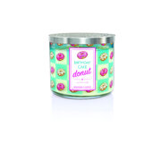 Kringle Candle Birthday Cake Donut Αρωματικό κερί με 3 φυτίλια 411g