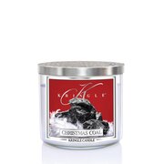Kringle Candle Χριστουγεννιάτικο κερί κάρβουνο με 3 φυτίλια αρωματικό κερί 411 γρ