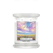 Kringle Candle Beautiful Day αρωματικό κερί μεσαίου μεγέθους 2 φυτιλιών (411 g)