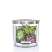 Kringle Candle TUMBLER Succulents αρωματικό κερί με 3 φυτίλια 411 γρ.