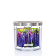 Kringle Candle TUMBLER Wisteria αρωματικό κερί 3 φυτιλιών 411 γρ.