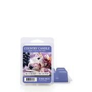 Country Candle Κρέμα Blueberry Pop αρωματικό κερί (64 g)