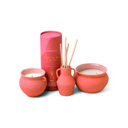 Paddywax SANTORINI Terracotta - Ακατέργαστο κερί με άρωμα και αχλάδι 8,5 oz / 240 γρ.