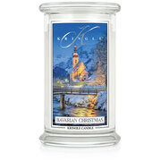 Kringle Candle Βαυαρικό Χριστουγεννιάτικο μεγάλο αρωματικό κερί με 2 φυτίλια (624 g)