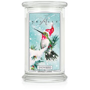 Kringle Candle Snowbird μεγάλο αρωματικό κερί 2 φυτιλιών (624 g)