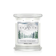 Kringle Candle Winter Evergreen αρωματικό κερί μεσαίο 2-φιτίλι (411g)