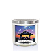 Kringle Candle TUMBLER Away in a Manger Αρωματικό κερί με 3 φυτίλια (411g)