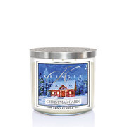 Kringle Candle TUMBLER Χριστουγεννιάτικη καμπίνα αρωματικό κερί με 3 φυτίλια (411g)