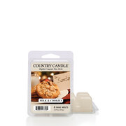 Αρωματικό κερί Country Candle Milk & Cookies (64g)
