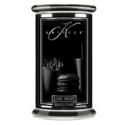 Kringle Candle Reserve Late Night μεγάλο αρωματικό κερί 2 φυτιλιών (624 g)