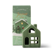Paddywax Incense Holliday Village Ceramic - θερμοκήπιο για 20 χωνάκια θυμιάματος - Βάλσαμο & Έλατο