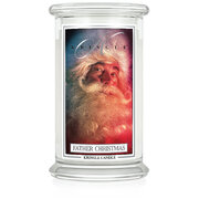 Kringle Candle Father Christmas μεγάλο αρωματικό κερί 2 φυτιλιών (624 g)