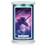 Kringle Candle FANTASY Unicorn Poop μεγάλο αρωματικό κερί 2 φυτιλιών (624 g)
