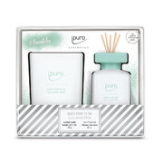 ipuro Essentials Time to Be κερί + διαχύτης σε συσκευασία δώρου 125g / 50ml