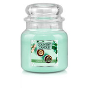 Country Candle Lemon Tea & Roses Αρωματικό κερί μεσαίου μεγέθους 2 φυτιλιών (510g)